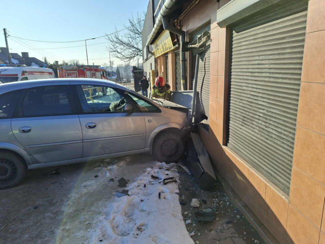 Wypadek na ulicy Radomskiej w Starachowicach