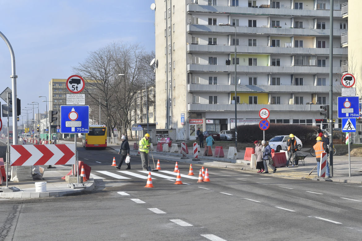 Otwarcie ulicy Górczewskiej po remoncie