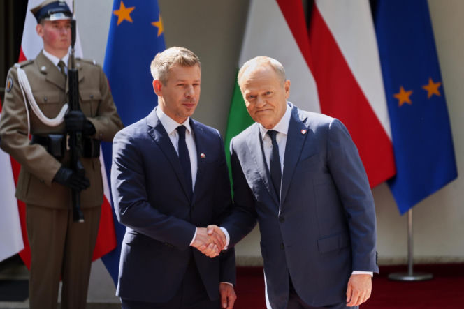 Spotkanie Donalda Tuska i Petera Magyara