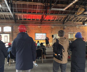 Spotkanie z mieszkańcami w Królewskiej Papierni