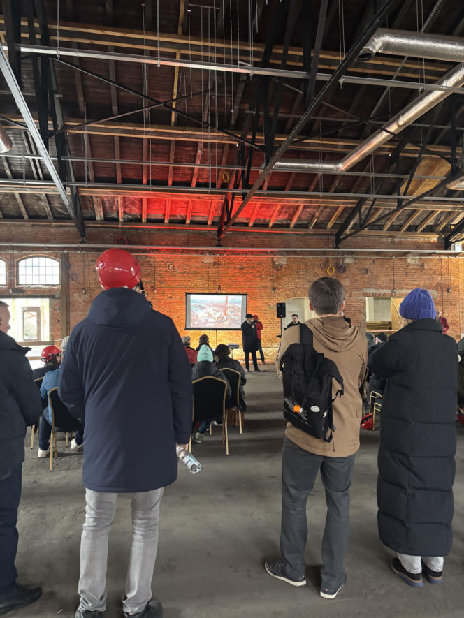 Spotkanie z mieszkańcami w Królewskiej Papierni