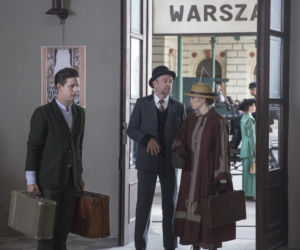 Bodo. Eugeniusz Bodo (Antoni Królikowski), Teodor Junod (Mariusz Bonaszewski), Jadwiga Junod (Agnieszka Wosińska)