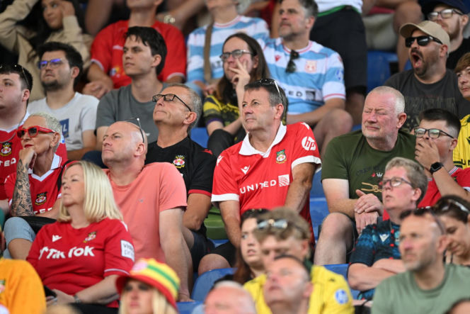 Wisła Kraków - Wrexham. Kibice