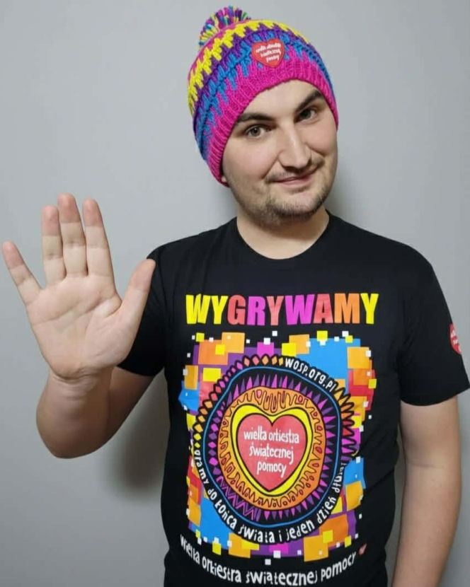 Od 15 lat gra z WOŚP, choć sam choruje. Teraz usłyszał kolejną diagnozę