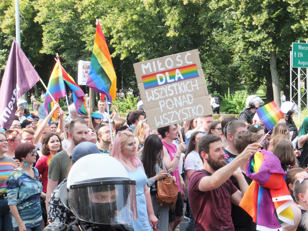 I Marsz Równości w Białymstoku 20.07.2019