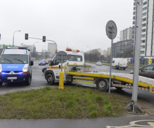 Poranny wypadek przy Ostrobramskiej