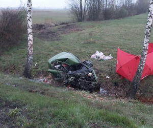 Horodnianka. Tragiczny wypadek na DK 8. NIE ŻYJE kierowca opla [ZDJĘCIA]