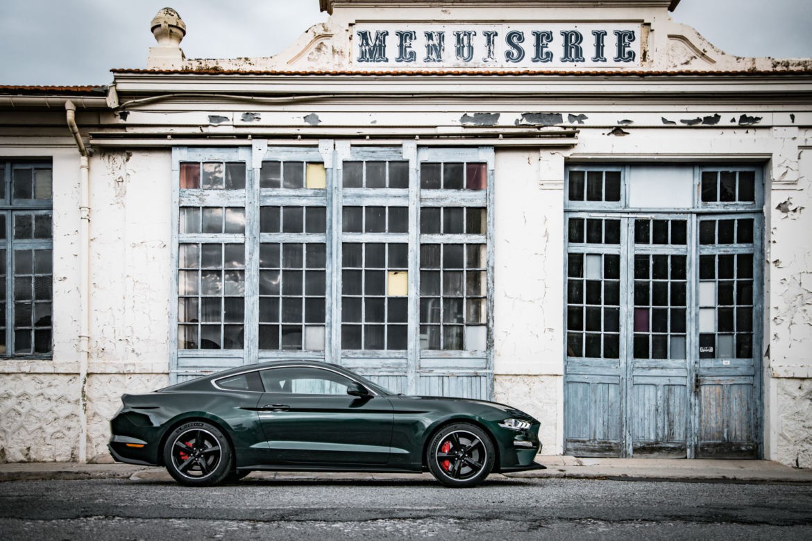 Mustang Bullitt wjeżdża do Europy