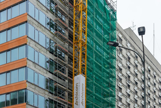 Apartamentowiec Flare przy Grzybowskiej 6A w Warszawie