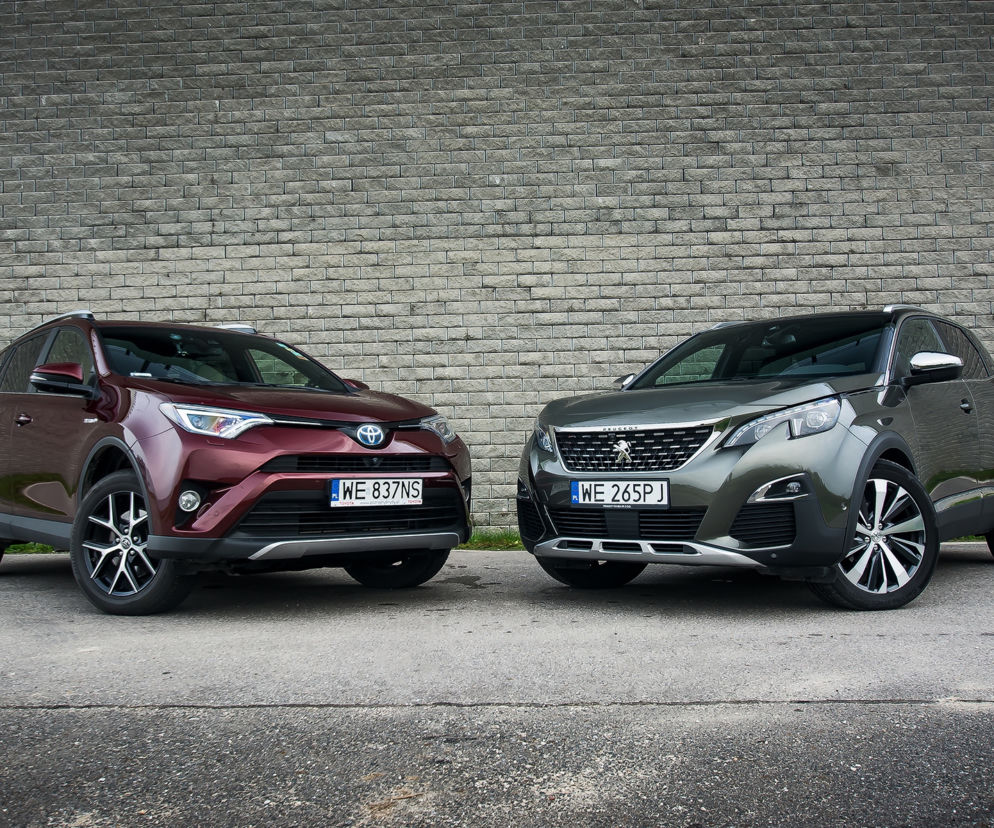 Diesel czy hybryda - Peugeot 3008 GT vs. Toyota RAV4 Hybrid