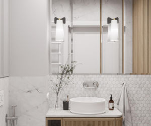 Kaszmirowe mieszkanie w gdańsku - projekt Renata Michałowicz