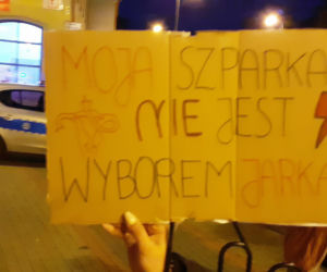 Trzeci dzień protestów w Iławie (28.10.2020)