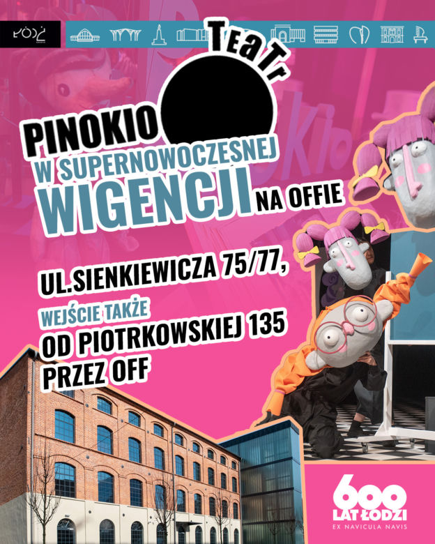Teatr Pinokio przenosi się do Wigencji
