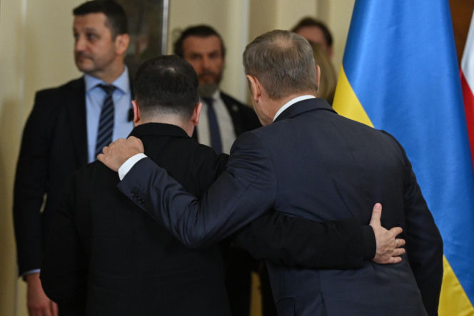 Wołodymyr Zełenski, Donald Tusk