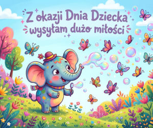 Kartka na Dzień Dziecka