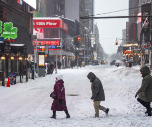 Zima zaatakowała New York City
