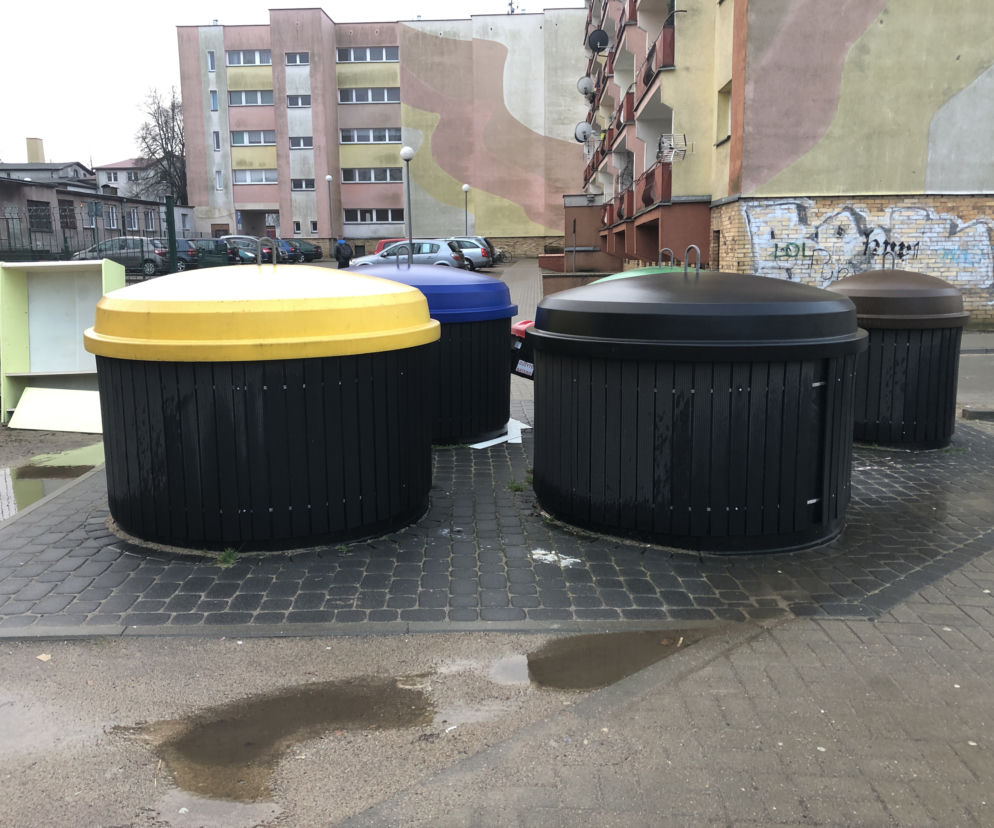 Pojemniki na ul. Limanowskiego 