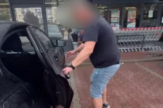 „Banderowcy jesteście”. Awantura na parkingu w Świebodzicach nagrana telefonem