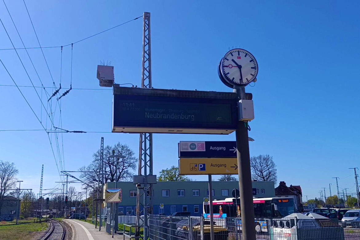 Dworzec kolejowy w Pasewalku