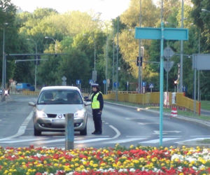 Trzeźwy Poranek w woj. podlaskim. Policjanci sprawdzali trzeźwość kierowców