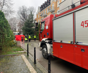 Makabryczny wypadek w Gliwicach. Pieszy zginął pod kołami śmieciarki
