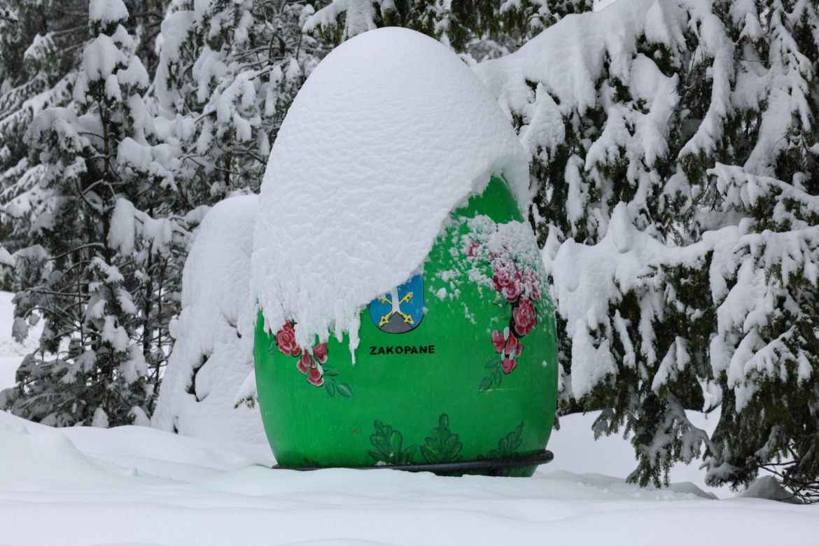 Zakopane - atak zimy