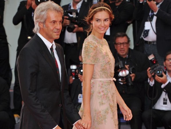 Kasia Smutniak i Domenico Procacci 