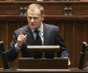 Donald Tusk, 2009r.