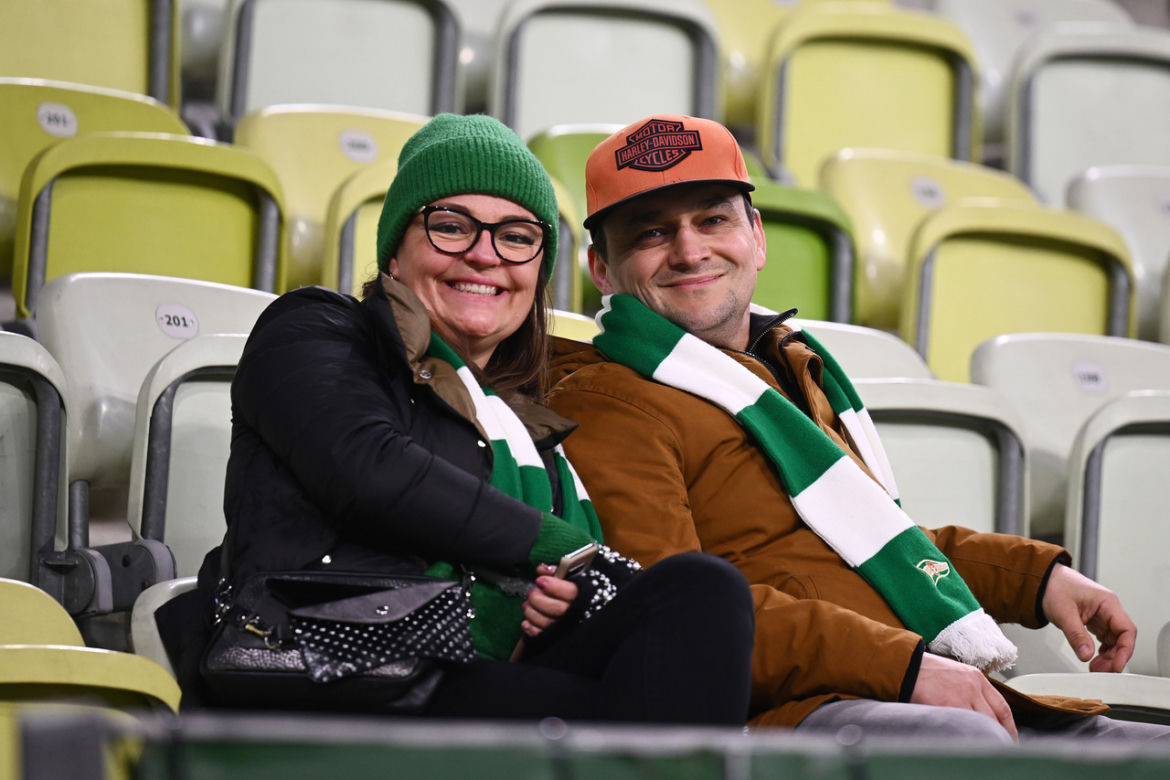 Kibice na meczu Lechia - Śląsk. Zobacz zdjęcia z trybun!