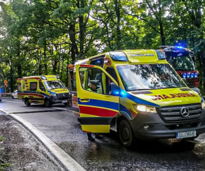 Groźny wypadek pod Bolkowem