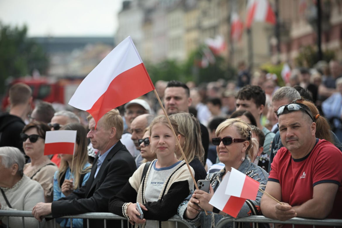 Uroczystości na pl. Zamkowym w Warszawie (3.05.2025)