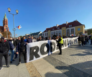 Marsz Równości w Białymstoku - kontrmanifestacja