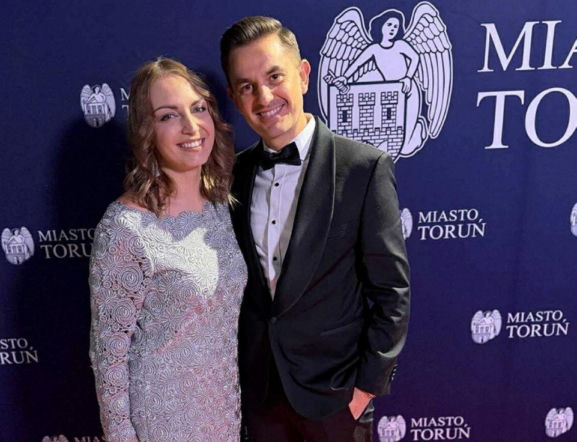 Myrcha z Gajewską bawili się na balu