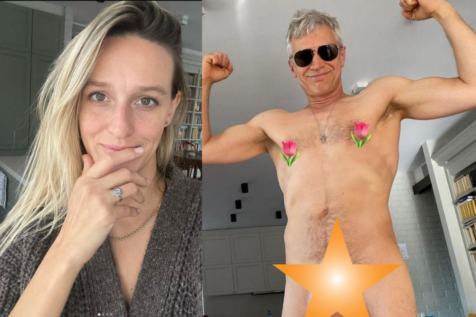 Aleksandra Żebrowska odpowiada! Awantura o nagiego Żebrowskiego