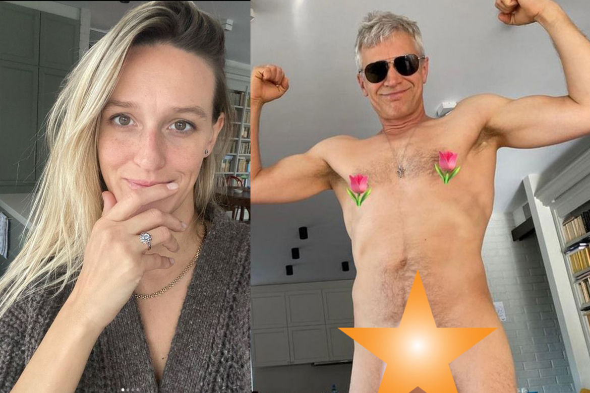 Aleksandra Żebrowska odpowiada! Awantura o nagiego Żebrowskiego