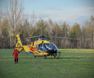 Wypadek w gminie Serokomla