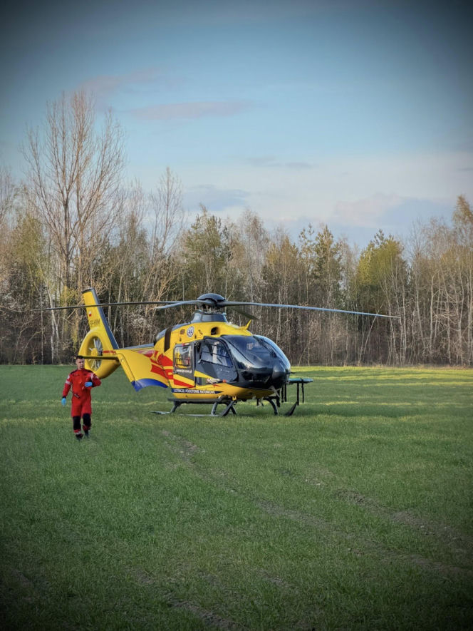 Wypadek w gminie Serokomla