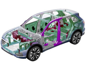 2018 Volkswagen Touareg - szczegóły konstrukcji