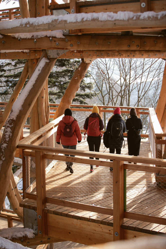 Wieża skolnity w Wiśle