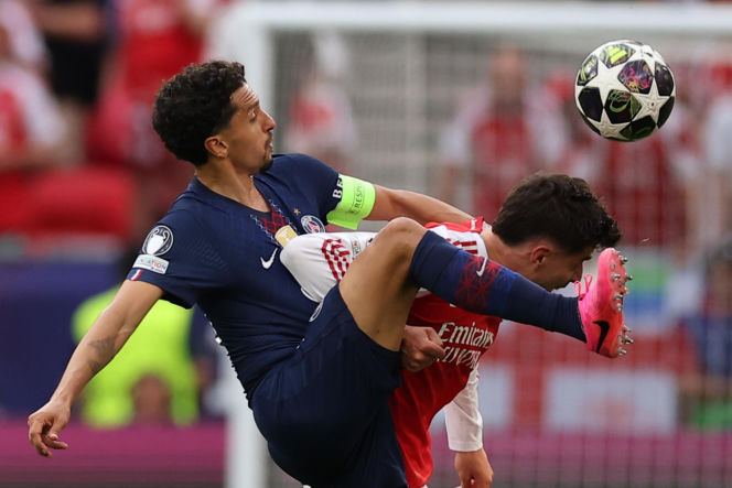 Liga mistrzów. Mecz PSG - Arsenal