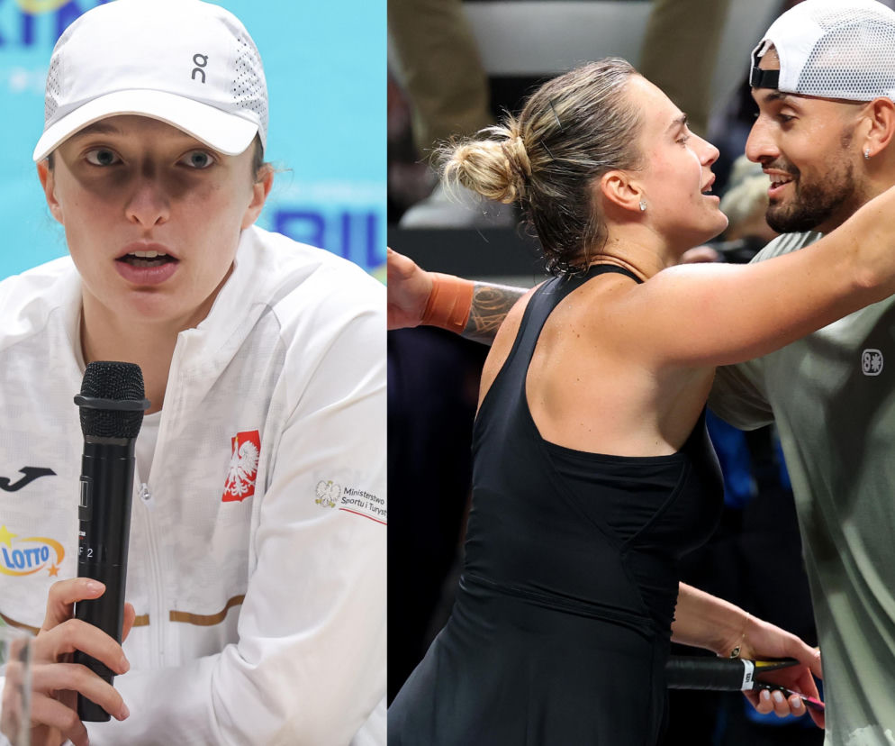 Iga Świątek o meczu Sabalenka - Kyrgios