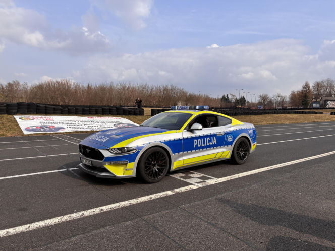 Ford Mustang w służbie radomskiej policji
