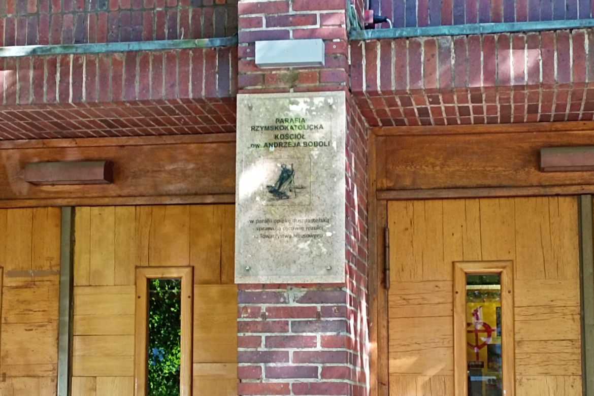 Wandal w kościele pw. św. Andrzeja Boboli