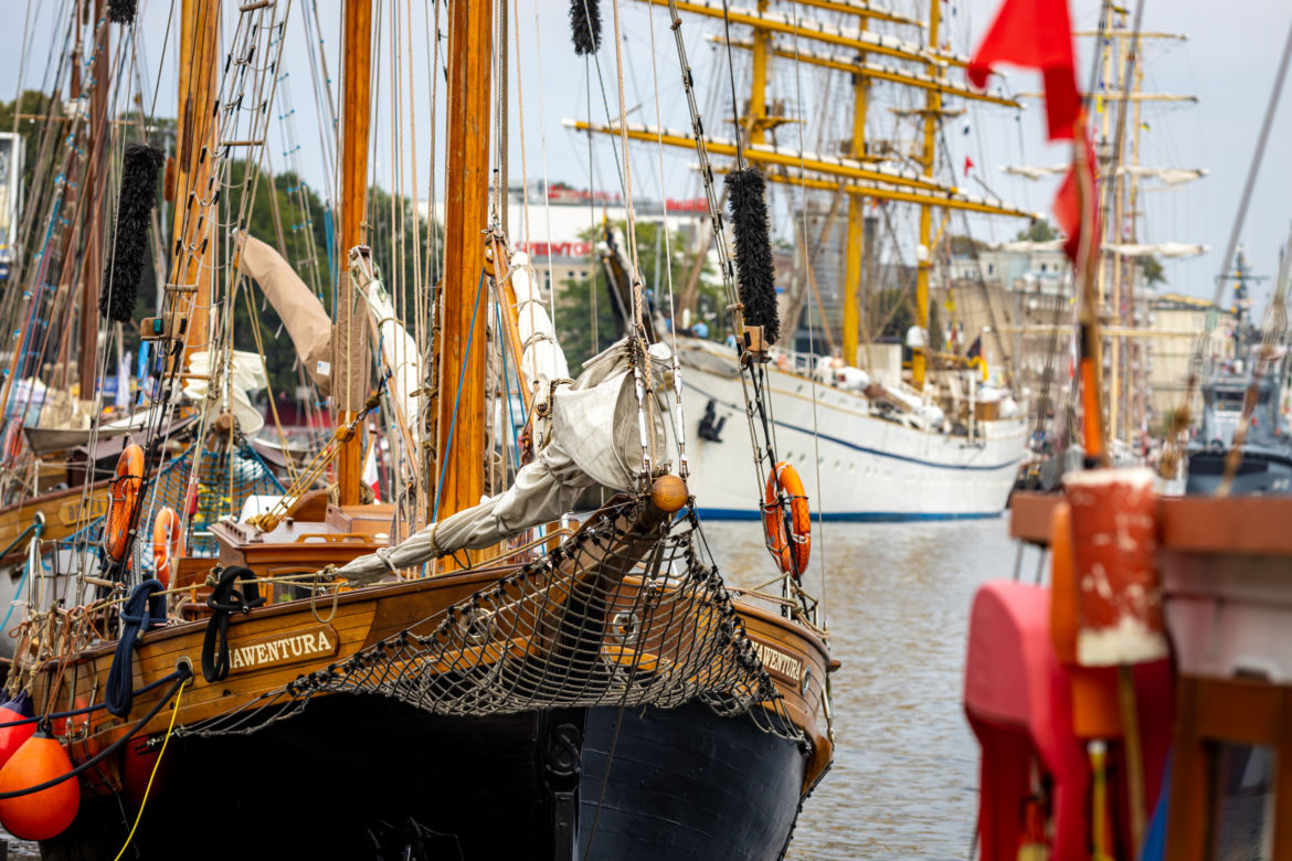 Żagle 2022 w Szczecinie - dzień pierwszy