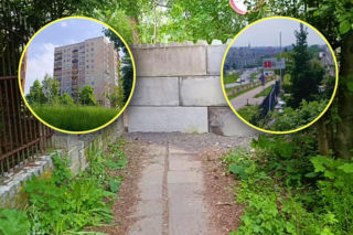 Mur, który podzielił osiedla.... i mieszkańców. Miasto potknęło się o własną urbanistykę