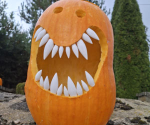Oto najbardziej halloweenowy dom w Świętokrzyskiem!
