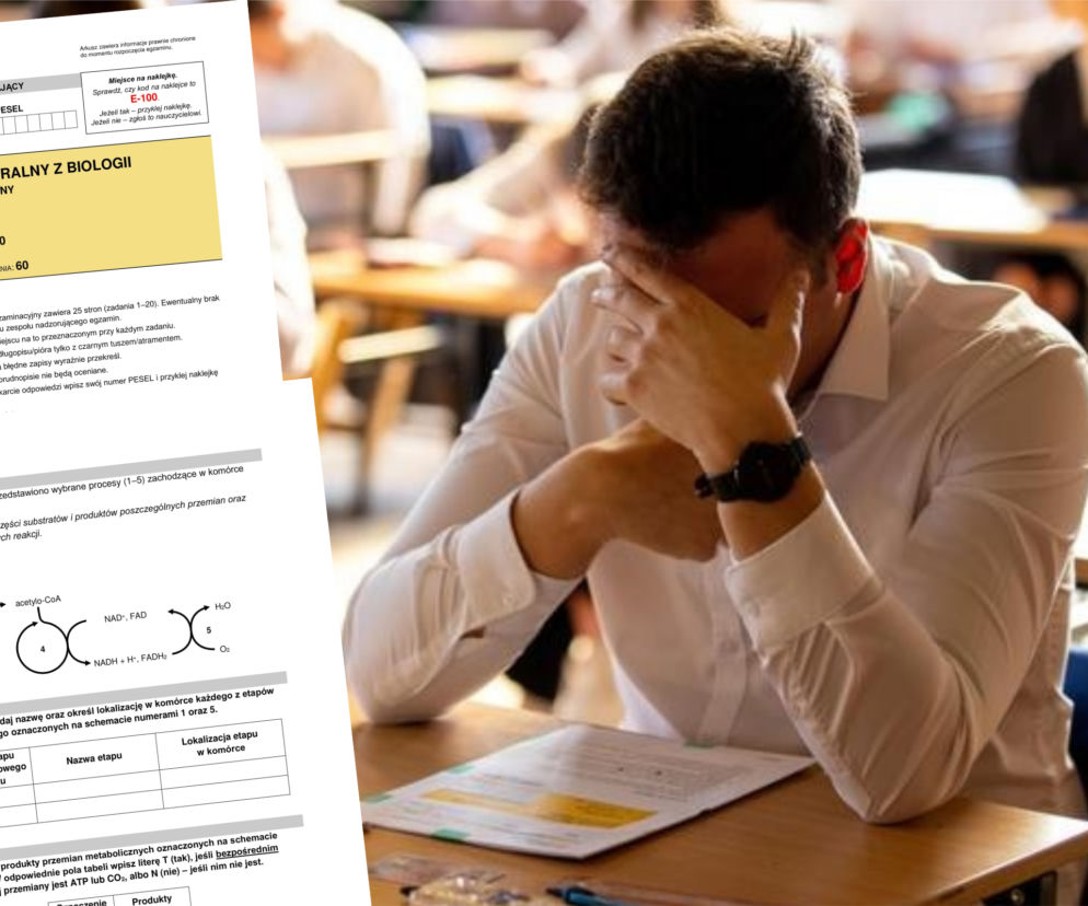 Matura 2022: biologia rozszerzona 12.05.2022. Mamy arkusze CKE, pytania i odpowiedzi z biologii! [ARKUSZE CKE, RELACJA NA ŻYWO]