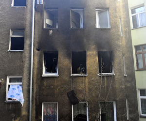 Szczecin: Pożar na Jagielońskiej