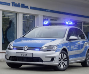 Radiowóz Volkswagen e-Golf 