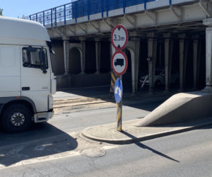 TIR zablokował Sosnowiec. Kierowca był nietrzeźwy